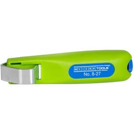 WEICON 53051227 - Kabelmesser, No. 8-27, Green Line, für Rundkabel, Ø 8,0-28,0 mm