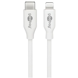 goobay Lade- und Synchronisationskabel Lightning-auf-USB-C™