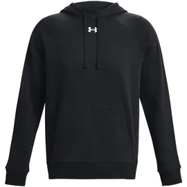 Under Armour Rival Fleece Hoodie Herren 001 black/white XL