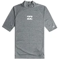 BILLABONG Waves All Day - Kurzarm-Rashguard für Männer Grau