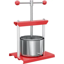Wiltec Obstpresse 3 l rot