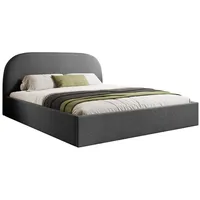 Luxusbetten24 Designer Polsterbett Lorelei in Bouclé mit Stauraum -