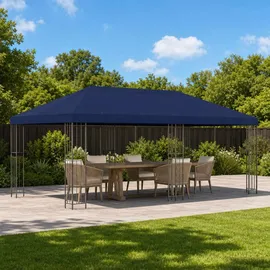 vidaXL Pavillon-Blendenbezug 6 x 3 m Blau