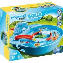 Playmobil 1.2.3 Fröhliche Wasserbahn 70267