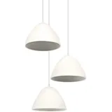 Osram Camel Bell 3-flg. 437 mm rund weiß/khaki