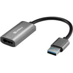 SANDBERG Videoadapter - HDMI weiblich zu USB männlich