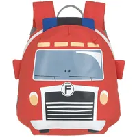 Lässig Tiny Feuerwehrauto Kindergartenrucksack rot