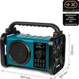 Medion E66877 Baustellenradio blau