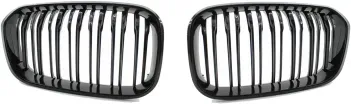 Grills für BMW F20 / F21 Facelift (2015+) - matt - Piano Design