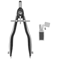 herlitz Zirkel my.pen schwarz