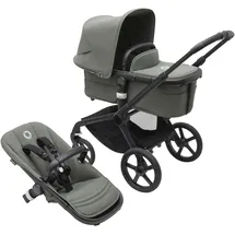 Bugaboo Fox 5 mit Liegewanne und Sitz black/forest green