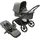 Bugaboo Fox 5 mit Liegewanne und Sitz black/forest green