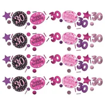 Amscan Konfetti Tischdeko 34 g Pink/Schwarz