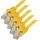 S-Conn SHIVERPEAKS - S-Conn Cat. 7 S/FTP 3 m, 3 m, Cat7, S/FTP (S-STP), RJ-45, RJ-45, Gelb
