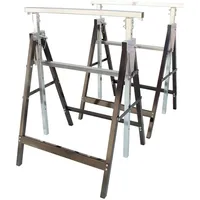 Lemodo Arbeitsbock Stahl 80–130 cm blau 2er Set