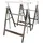 Lemodo Arbeitsbock Stahl 80–130 cm blau 2er Set