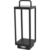 REV Ritter Laterne Aluminium H:51 cm 200 lm inkl. Akku schwarz