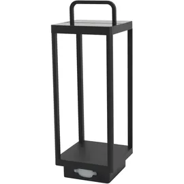 REV Ritter Laterne Aluminium H:51 cm 200 lm inkl. Akku schwarz