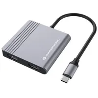 Conceptronic Adapter USB-C->2xHDMI USB-C PD 1xUSB3.0 0.25 gr -