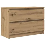 vidaXL Artisan-Eiche TV-Lowboard 80x35x54 cm Holzwerkstoff