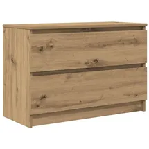 vidaXL Artisan-Eiche TV-Lowboard 80x35x54 cm Holzwerkstoff