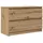 vidaXL Artisan-Eiche TV-Lowboard 80x35x54 cm Holzwerkstoff