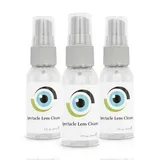 SPORTS WORLD VISION Leader Flüssiger Linsenreiniger für Brillen, 3 x 29 ml, 1 Fl oz Flasche für Brillenreiniger, andere Kontaktlinsenlösungen - Alkoholfreier Brillenreiniger-Spray geeignet für alle