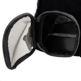 purlov Haustier Rucksack 10 kg Schwarz