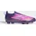 adidas F50 League Laceless FG/MG Purple / Cloud White / Lucid Lemon 28,5
