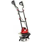 Wiltec Elektro Bodenfräse 1050 W mit 380 U/min, Kultivator mit 220 mm Arbeitstiefe, Gartenfräse mit 16 Klingen, Bodenhacke mit ergonomischem Handgriff