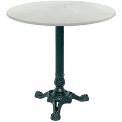 Restootab Tisch Bistrot Ø70cm - Modell Marmor Paros