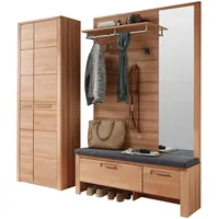 Linea Natura Garderobenkombination Nature One, - B/H/T ca. 200,00x201,00x40,00