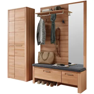 Linea Natura Garderobenkombination Nature One, - B/H/T ca. 200,00x201,00x40,00
