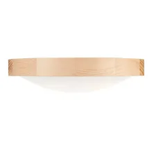 Lamkur Kiefer 2-flammig gewölbt 37 cm dimmbar