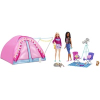 Barbie Abenteuer zu zweit Camping-Spielset mit Zelt, (HGC18)