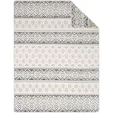 IBENA Salzburg Kuscheldecke 150 x 200 cm Grau