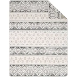 IBENA Salzburg Kuscheldecke 150 x 200 cm Grau