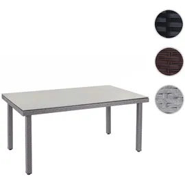 MCW Chieti Gartentisch 160 x 90 x 74 cm grau