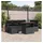 vidaXL Garten Sofa Set 7-tlg. Schwarz/Braun