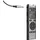 Philips DVT2075 Diktiergerät, metallisches Graphitgrau, mattes Schwarz, Silber