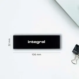 Integral SlimXpress Portable SSD 1 TB Schwarz (1000 GB), Externe SSD, Schwarz