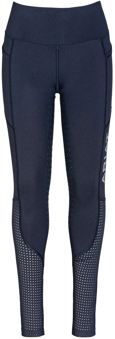 ARIAT Gesäßeinsatz-Reitleggings Youth EOS Full Seat Tight navy S (8 Jahre. Größe 128)
