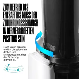 ventray Ginnie Slow Juicer weiß