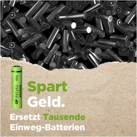 GP NiMH AAA 650 mAh 1,2V 4 Stück