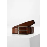 Bugatti Herrengürtel Leder 80 cm Braun
