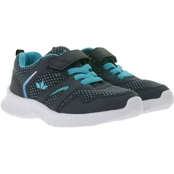 LICO Skip VS Kinder Sneaker mit leichter CME-Laufsohle Turnschuhe für Mädchen oder Jungen Turnschuhe Freizeit-Schuhe 590231 Navy/Petrol - 29