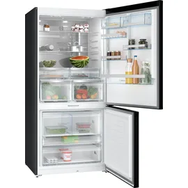 Bosch MKK87GNXBA Kühl-Gefrierkombination (621 l, 1860 mm hoch, Schwarz)