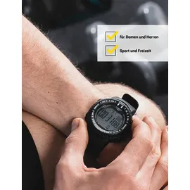 leandro lido Unisex Digital 12-Bit-Display 3 ATM
