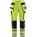 Blåkläder Blaklader 199716423399C44 4-Wege Stretch Hochsichthose, Gelb/Schwarz, Größe C44