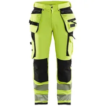 Blåkläder Blaklader 199716423399C44 4-Wege Stretch Hochsichthose, Gelb/Schwarz, Größe C44